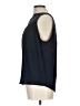 Ann Taylor LOFT 100% Polyester Black Sleeveless Blouse Size L - photo 5