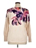 Chico's Floral Ivory Pullover Sweater Size XL (estimated) - photo 2