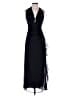 Cache 100% Polyester Black Cocktail Dress Size 4 - photo 1