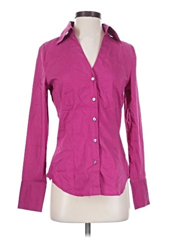 Express Design Studio Long Sleeve Blouse (view 1)