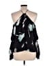 1.State 100% Polyester Black Sleeveless Blouse Size L - photo 2