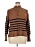 DKNY Stripes Brown Pullover Sweater Size XL (estimated) - photo 1