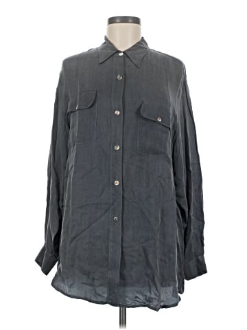 Jones & Co Long Sleeve Button-Down Shirt (view 1)
