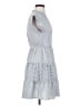 Monteau Stripes Gray Casual Dress Size S - photo 4