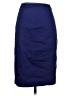 Express Design Studio Solid Blue Formal Skirt Size 0 - photo 1