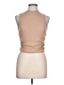 Shein Tan Sleeveless T-Shirt Size L - photo 1