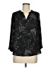 Willi Smith Black Long Sleeve Blouse Size M - photo 1