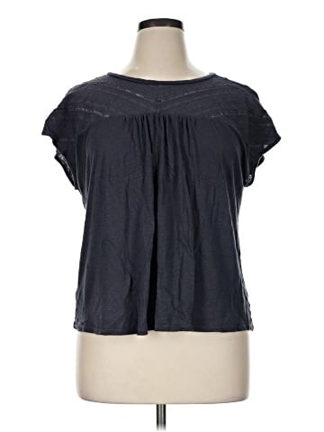 Ann Taylor LOFT Outlet Short Sleeve Blouse (view 1)