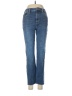 Express Chevron-herringbone Blue Jeans Size M - photo 1