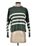 Pinque Stripes Green Pullover Sweater Size S - photo 1