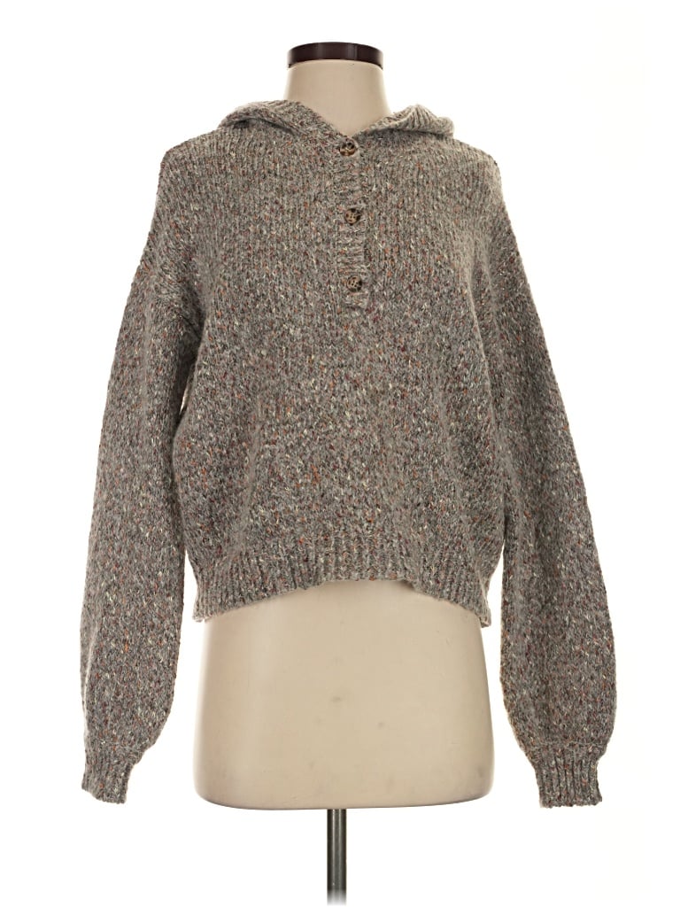 Pre-owned Volcom Pullover Sweater In Brown