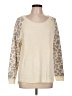 French Connection Animal Print Ivory Pullover Sweater Size L - photo 1