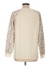 French Connection Animal Print Ivory Pullover Sweater Size L - photo 2