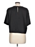 Express 100% Polyester Black Short Sleeve Top Size L - photo 2