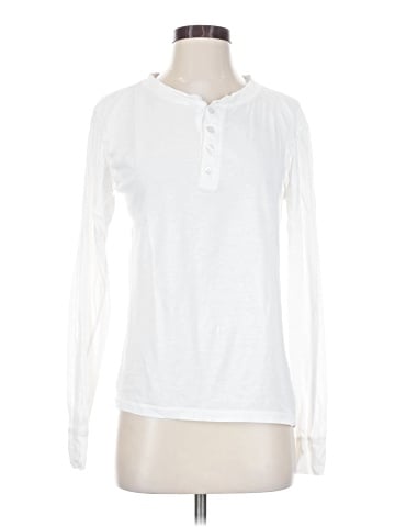 Canvas Long Sleeve Henley (view 1)