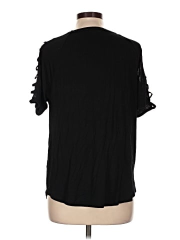 August Silk Short Sleeve Top (view 2)