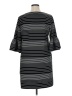 Max Studio Stripes Black Casual Dress Size XL - photo 2