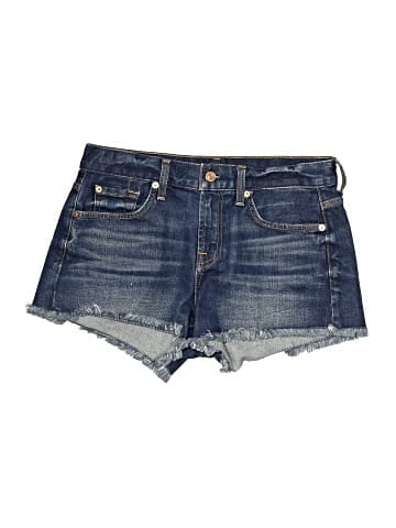 7 For All Mankind Denim Shorts (view 1)
