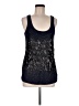 Express 100% Polyester Blue Tank Top Size M - photo 1