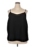 1.State 100% Polyester Black Sleeveless Blouse Size 2X - photo 1