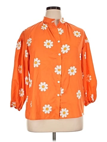 Unbranded 3/4 Sleeve Blouse (view 1)