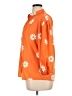 Unbranded Floral Orange 3/4 Sleeve Blouse Size XL - photo 5