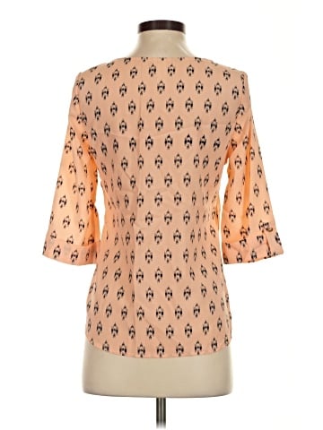 Pink Owl 3/4 Sleeve Blouse (view 2)