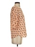 Pink Owl 100% Polyester Orange 3/4 Sleeve Blouse Size S - photo 4