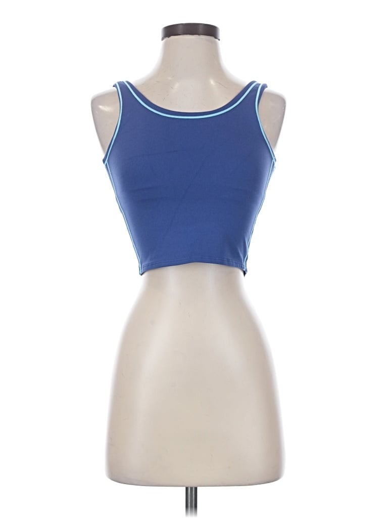 Pre-owned Athleta Sports Bra In Blue