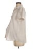 Hatch 100% Polyester Ivory Short Sleeve Blouse Size Sm Maternity (1) - photo 5
