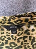 Guess 100% Polyester Animal Print Gold Long Sleeve Blouse Size M - photo 7