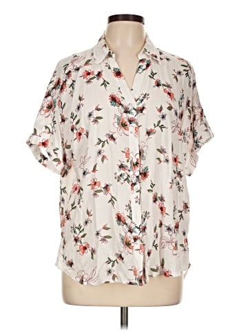 Gloria Vanderbilt Short Sleeve Blouse (view 1)