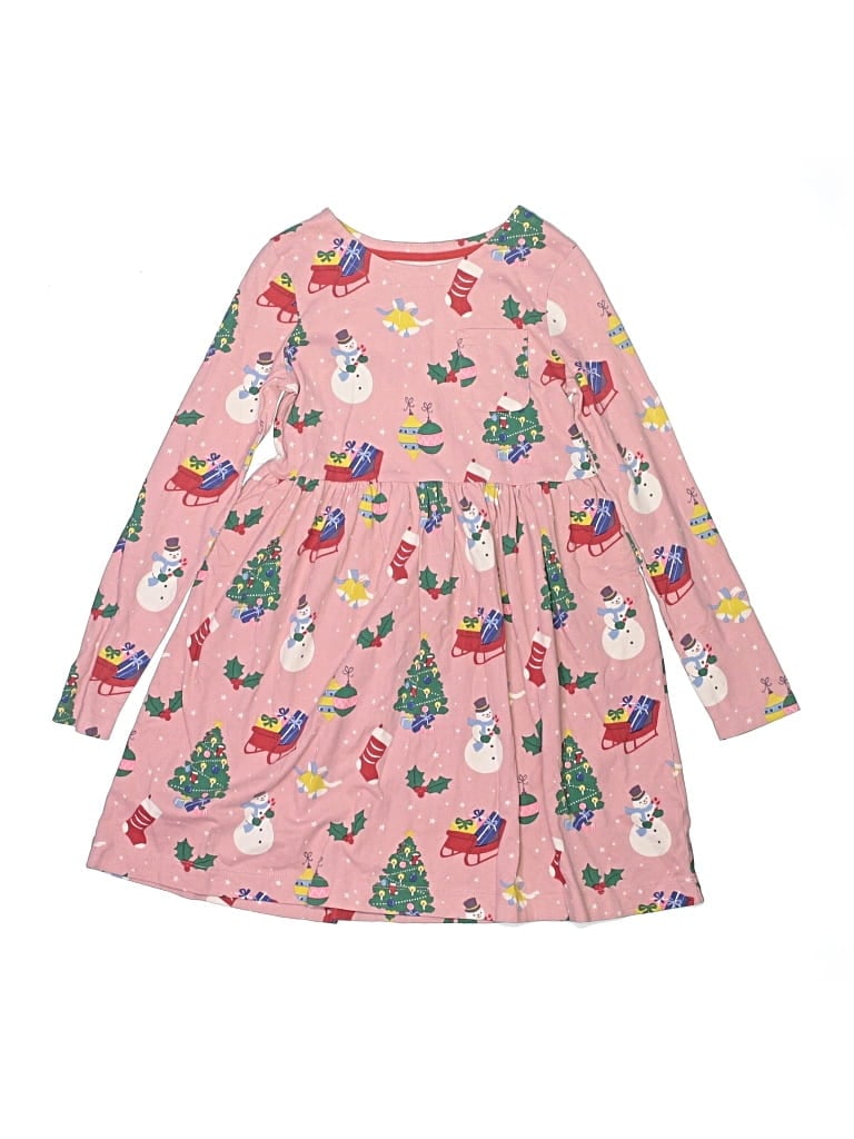 Pre-owned Mini Boden Kids' Dress In Pink