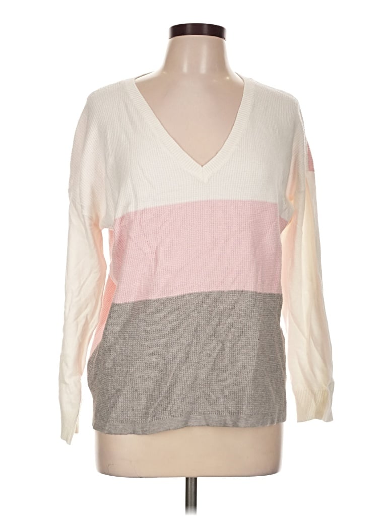 Pre-owned Red Haute Pullover Sweater In Pink