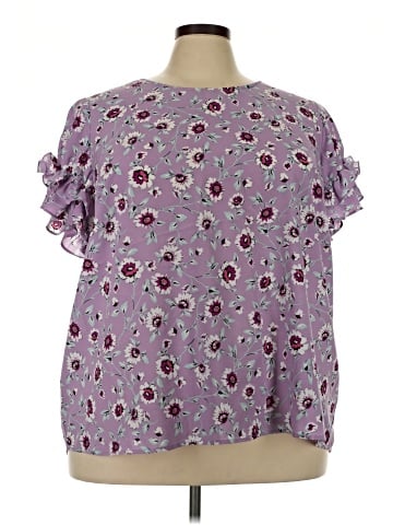 Lane Bryant Short Sleeve Blouse (view 1)