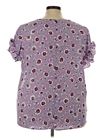 Lane Bryant Short Sleeve Blouse (view 2)