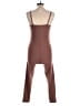 Active by Old Navy Solid Brown Jumpsuit Size L - photo 2