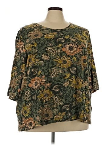 Catherines 3/4 Sleeve T-Shirt (view 1)