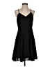 Express Solid Black Cocktail Dress Size 4 - photo 1