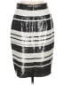 Kate Spade New York 100% Polyester Graphic Silver Formal Skirt Size 8 - photo 2