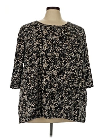 Catherines 3/4 Sleeve Blouse (view 1)