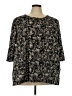 Catherines Black 3/4 Sleeve Blouse Size 3X - photo 1