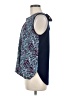 41Hawthorn 100% Polyester Blue Sleeveless Blouse Size M - photo 5
