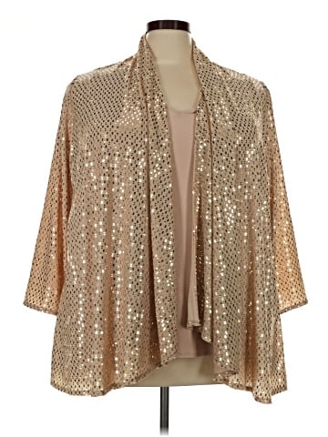 AK Anne Klein 3/4 Sleeve T-Shirt (view 1)