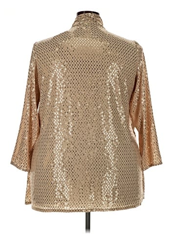 AK Anne Klein 3/4 Sleeve T-Shirt (view 2)