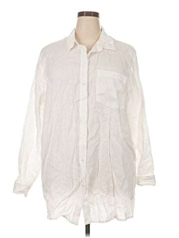 Gap Long Sleeve Button-Down Shirt (view 1)