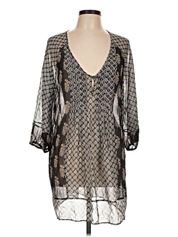 Joie 3/4 Sleeve Silk Top (view 1)