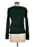 Talbots 100% Pima Cotton Green Pullover Sweater Size M - photo 2
