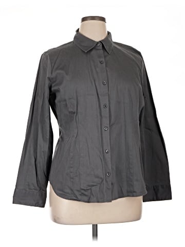 Van Heusen Long Sleeve Button-Down Shirt (view 1)