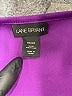 Lane Bryant 100% Polyester Purple Tank Top Size 18 - 20 Plus - photo 7